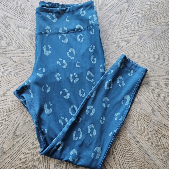 ZELOS Pants - Lulu Inspired Zelos Women's Plus Size 2X Performance Leggings | Leopard Print